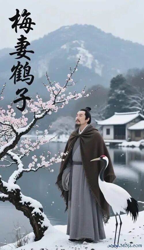 梅妻鹤子:林逋的隐逸东谈主生